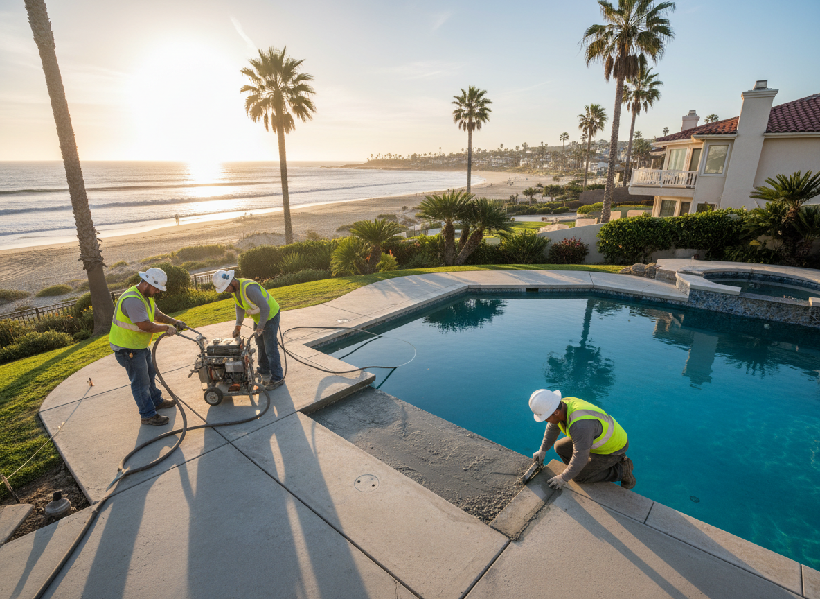 concrete leveling in Chula Vista